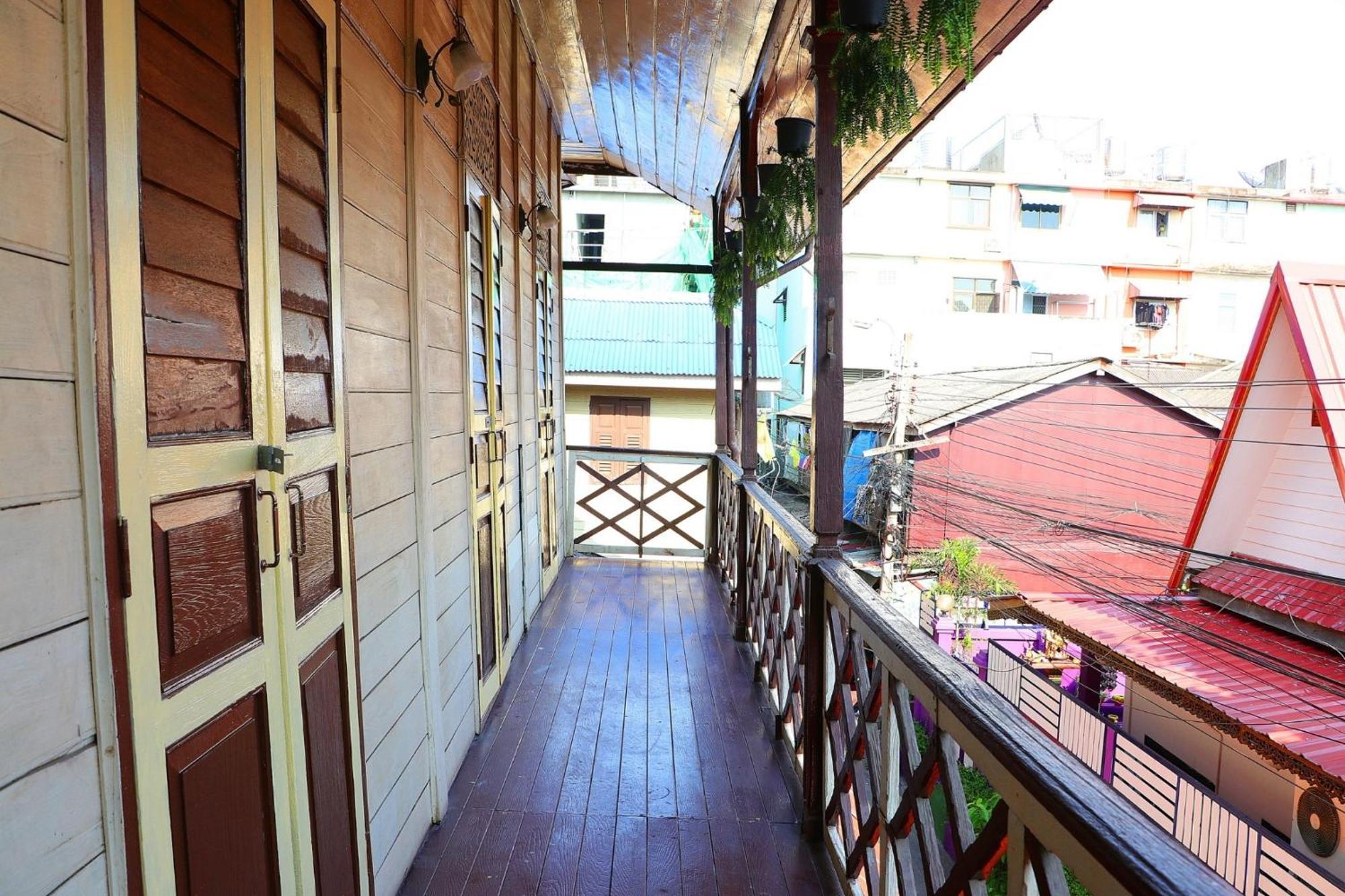 בנגקוק Baankhon Private Room In Thai House Check In By Yourself Code Inbox Adult Only חדר תמונה
